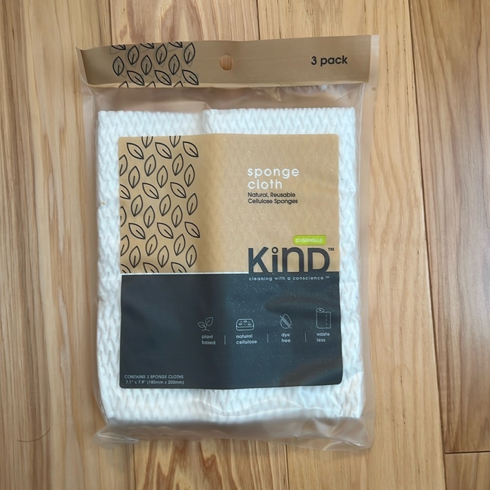 Casabella sponge cloth 3 pack